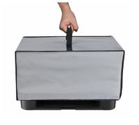 Tela pesada Cubierta de polvo impermeable de nailon para impresora compatible con impresoras multifunción Canon PIXMA TS3550i / TS3551i / TS3450 /TS5350i (gris plateado)