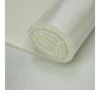 Tela rasete foamizada brillo satinado - 150 cm ancho | Carnaval, cosplay, escenografía, manualidades | 100% poliéster | tres capas - por metros (PLATA, 1 METRO)