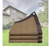 Tela resistente con protección UV de 66 x 150 pies, lona de malla de bloqueo solar con ojales para jardines, invernaderos, patios, casas de perros y pollos, 90% de ensenada