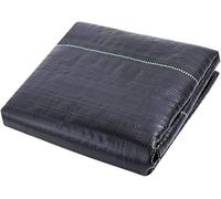 Tela resistente para control de malezas, membrana de cubierta de suelo para patios, jardines, parterres, paisajismo, lámina de barrera contra malezas (1,2 m x 40 m)