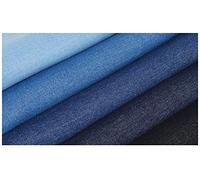 Tela tejana Tela Vaquera Pantalones Tela De Tapicería De Color Sólido Lavable Grueso 150 Cm De Ancho Fabricación Chaqueta De Mezclilla Zapatos Delantal Tela De Algodón 1 Pieza=100cm ( Color : 2# )