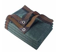 Tela verde oscuro con 90% de protección UV, toldo de jardín resistente a desgarros con ojales para invernaderos, patios, casas de perros, plantas, gallineros (16.4 x 56.3 pies)