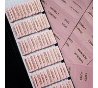 TELAIN Pestañas bíblicas de piel, para mujeres y hombres, 80 pestañas de índice para Biblias de estudio, 66 pestañas bíblicas para el Antiguo y Nuevo Testamento, 14 pestañas en blanco (rosa)