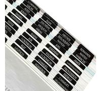 TELAIN Registro bíblico grande pegatinas fáciles de leer y aplicar, negro de lujo, para mujeres y hombres, pestañas biblias laminadas