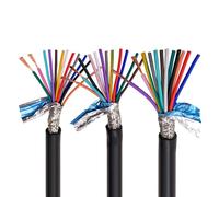 Telar antiinterferente del conector de cable blindado multinúcleo del alambre 22AWG 0.3m m de la señal del control(14 cores 3 meters)