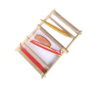 telar con soporte Telar de madera tradicional hecho a mano for tejer, máquina, telar for múltiples manualidades