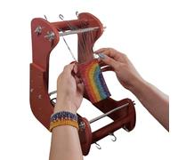 Telar de Cuentas Pequeño,Herramienta Ajustable Para Hacer Joyería | Telar de Collares | Para Entusiastas DIY Principiantes Adultos Mujeres Niñas Estudiantes Arte Profesionales Taller Manualidades Casa