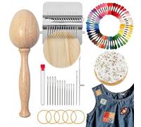 Telar de zurcir - Herramienta de reparación estilo Speedweve de 14 ganchos, kit portátil de reparación de telas pequeñas, máquina de tejer con agujeros para arreglar rápidamente | Suministro de restau