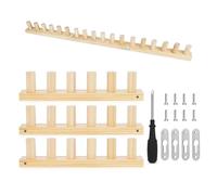 Telar Para Hacer Mantas | Telar De Tejer De Madera De 89 Centímetros,Herramienta De Tejido De Espeso | Para Cama Sofá Decoración Del Hogar Niños Adultos Principiantes Tejido A Croché