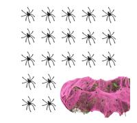 Telaraña Halloween - Decoración De Jardín Navideño De 15x8 Cm | Decoración Aterradora De La Casa Encantada | Para Propietarios De Viviendas, Decoradores, , Reuniones, Eventos, Casas, Apartament