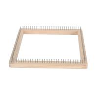 Telares De Tejido De Madera, 30x30CM Marco De Tablero De Tejido De Tejer A Mano De Bricolaje Profesional Para Tejer Chal De Bufanda De Sombrero Telar De Madera Molinillo De Tejers Para Niños Adultos