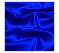 Telas Seda Morera 16 19 22 30 40 Mm 45 "(114 Cm) Ancho Tela Charmeuse Transpirable Azul Real(45 INCH (114CM)-40MM)