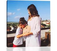 Telastampa Lienzo Personalizado con Foto, Bastidor de Madera Incluido - Cuadro Personalizado con tu Foto en Alta Definición - Fotos Personalizadas Regalo; Cumpleaños, Aniversarios (30x50)