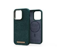 TELCO ACCESSORIES - NJORD ACCS Salm.Leather MAGSAFE Case iPhone 14 Pro 6.1 GREE