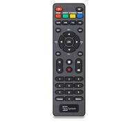 TELE System Control Remoto Original para Decodificador Digital Terrestre TS6818 T2HEVC y TS6005 Stealth. Control Remoto Original para decodificador práctico y Funcional, Experiencia de Uso óptima.