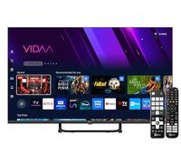 Tele System Smart TV de 32 Pulgadas Vidaa, DVB-T2/S2 HEVC, Certificado tivùsat HD, sin Marco, HbbTV, TV Pause, 2 mandos a Distancia (Easy Incluido), Compatible con CAM Ci+, Modo Hotel.