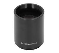 Teleconvertidor 2X para Montura T, Convertidor de Lente de Aumento 2X con Carcasa de Aleación de Aluminio, Amplia Aplicación para Lentes de Montura T2 de 420 800 Mm, 650 1300 Mm,