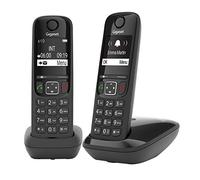Telefon stacjonarny Gigaset A690 Duo Czarno-srebrny