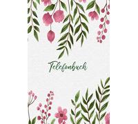 Telefonbuch: Adressbuch zum Eintragen mit Platz Für 800+ Name, Adresse, Geburtstags, E-Mail, Telefon, Notizen | Ein Organizer bewahrt alle Adressen und Telefonnummern | Farbversion