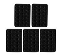 Telefonhülle Mit Saugnäpfen - Selbstklebender Telefonständer Aus Silikon | Telefonhalterung 5 Stück Silikon Saugnapf Handyhülle Halter Rutschfestes Selfie Zubehör Blau/Rosa, 8,1x5,5cm, 5 Stk