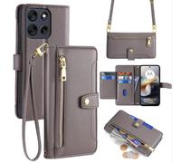 Telefonía Móvil para Motorola Moto G56 Funda Con Banda Superficie para Tarjetas
