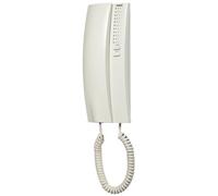 Telefonillo Universal Blanco, Serie 7; características técnicas avanzadas; Ideal para comunicación Clara y fácil Acceso en hogares.