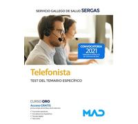 Telefonista del Servicio Gallego de Salud. Test del temario específico