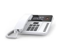 Teléfono analógico Gigaset DESK 600 Blanco con Identificador de Llamadas