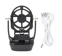 Teléfono automático Wiggler, Dispositivo de teléfono de Acero Inoxidable Negro Swing Device de teléfonos celulares con Cable USB para Ejecutar el Programa de recuento de Pasos