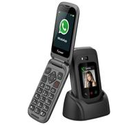 Teléfono básico tapa Funker E450 Max PRO 2 - Negro con WHATSAPP