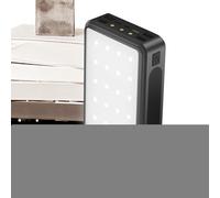 Teléfono Celular Del Cargador Solar - Banco De Energía De Alta Capacidad 20000mAh, 4 Soporte De Dispositivo Salida USB | Copia de seguridad De Batería Compacta Para Camping, Viaje