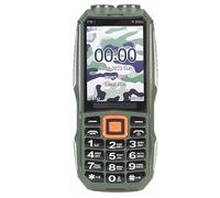 Teléfono Celular para Personas Mayores Desbloqueado, Teléfono Celular con Botones Grandes, Teléfono Retro 2G con Sonido Fuerte, Teléfono Móvil Antiguo Clásico, 2 SIM 1 (Green)