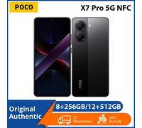 Teléfono Celular POCO X7 Pro 5G NFC con Procesador Dimensity 8400-Ultra, Pantalla AMOLED CrystalRes de 6.67", Cámara Principal de 50MP con OIS, Batería de 6000mAh verde