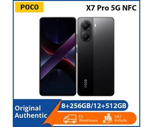 Teléfono Celular POCO X7 Pro 5G NFC con Procesador Dimensity 8400-Ultra, Pantalla AMOLED CrystalRes de 6.67", Cámara Principal de 50MP con OIS, Batería de 6000mAh verde