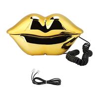 Teléfono con boca, novedad con cable, bonito teléfono de labios sexy, juego de decoración para el hogar, artículo de moda para el hogar, ideal para celebraciones, cumpleaños y San Valentín