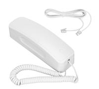 Teléfono con cable, no requiere alimentación de CA, lo que garantiza un servicio continuo, materiales confiables que garantizan una larga vida