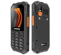 Telefono movil rugerizado hammer 6 2.4pulgadas - 4g - negro