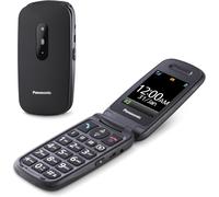 Teléfono Concha Senior Panasonic KX-TU446EXB Antigolpes Negro Nuevo