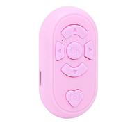Teléfono Control Remoto Inalámbrico BT4.0 Hands Remote Shutter Selfie Page Turner (Pink)