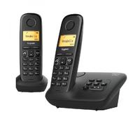 TELEFONO CORDLESS GIGASET A270A DUO NERO VIVAVOCE (SIEA270ADUO)