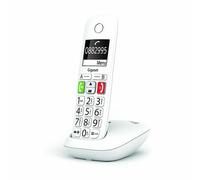 Gigaset E290 Teléfono Dect/analógico Blanco Identificador De Llamadas