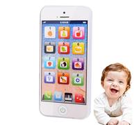 Teléfono de aprendizaje para | Juguete del teléfono musical Y-Phone - Jugar por teléfono con luces y música, aprender a estudiar inglés juguete del móvil