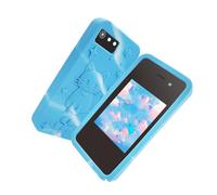 Teléfono de aprendizaje para niños: cámara de 200 MP, 18 juegos educativos, reproductor de música y controles parentales para edades de 3 a 10 años, cámara de video fotográfica con enfoque automático