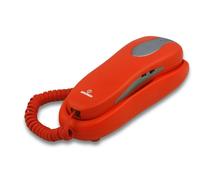 Teléfono De Cable BRONDI NEMO Con Teclado Rojo