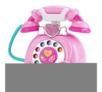 Teléfono de Juego de rol: Juguete de Fijo con Cable, Historias de música y Botones de Voz, Material ABS Seguro para el Desarrollo de Habilidades sociales cognitivas | --Me