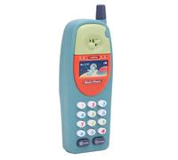 Teléfono de Juguete de Bebés, Niños para Teléfonos Celulares Móviles, Educación Musical, Teléfono de Plástico Divertido para Educación Temprana y Desarrollo de Aprendizaje, (Azul