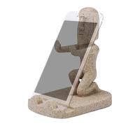 Teléfono de resina para teléfono con figura de acción - Soporte | Escritorio de Pascua, sostenedor divertido para smartphone, decoración linda figura teléfonos móviles, tabletas