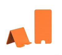 Teléfono de silicona para soporte flexible antideslizante silicona teléfono (naranja)