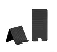 Teléfono de silicona para soporte flexible antideslizante silicona teléfono (negro)