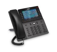 Snom Snom M58 Teléfono suplerorio de sobremesa IP DECT inalámbrico con Bluetooth y pantalla en color de 5'', ideal para entornos de oficina.